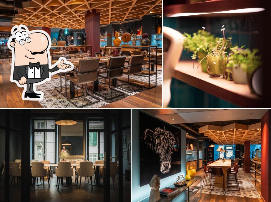 Gli interni di Restaurant & Bar Lisi