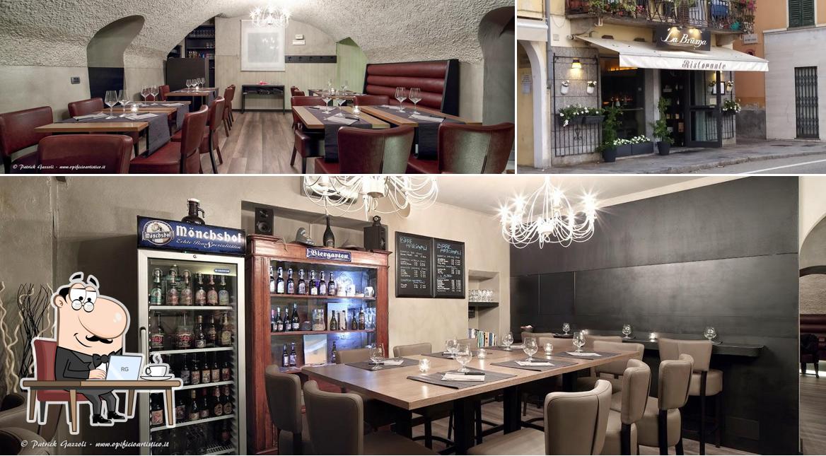 Gli interni di Ristorante La Bruma