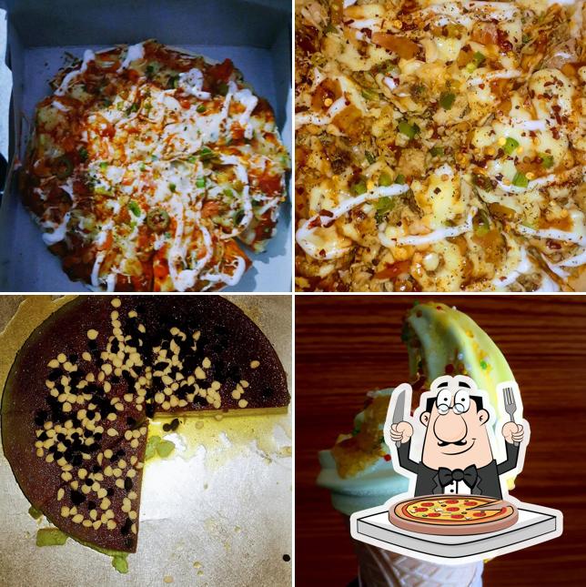 Get pizza at Shawarma House