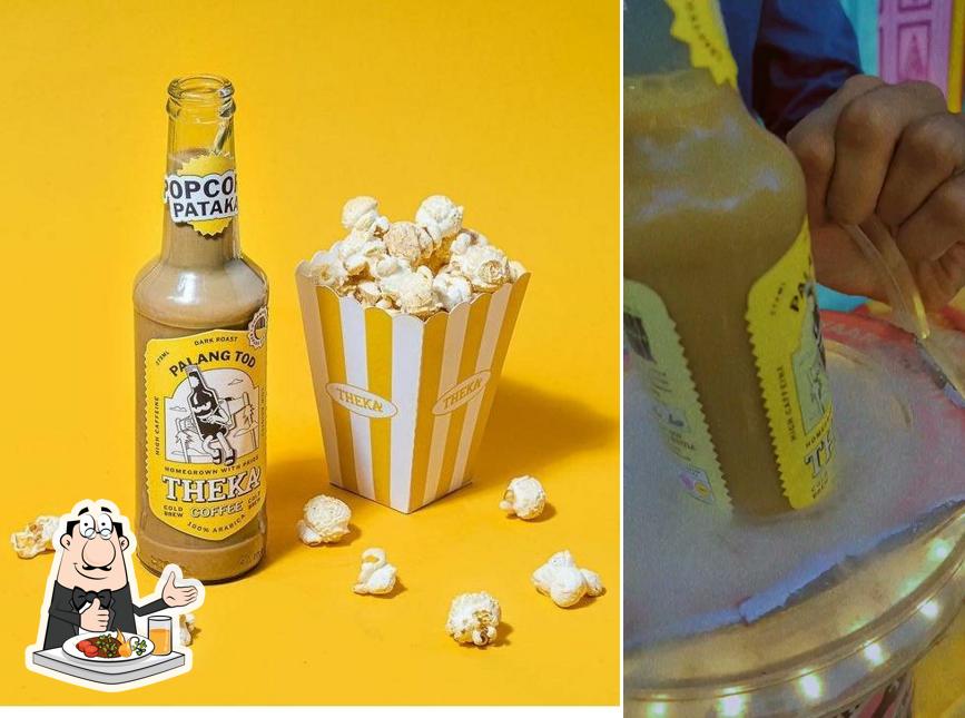 Food at Theka Coffee