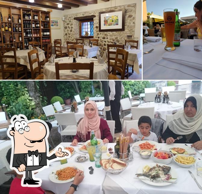 La interni e birra del ristorante