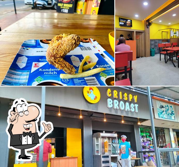 The interior of Crispy Broast