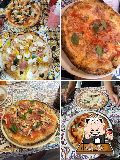 Ordina tra le molte varianti di pizza