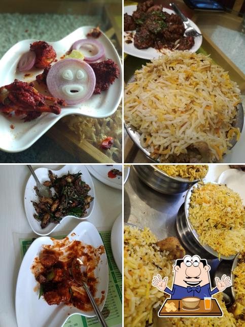 Food at Green Chilli Family Restaurant