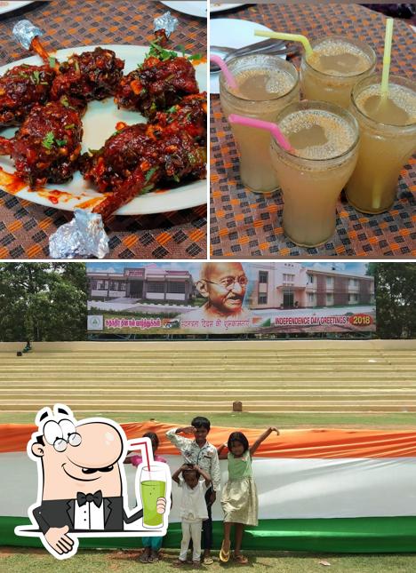 Enjoy a beverage at Hotel Apsara