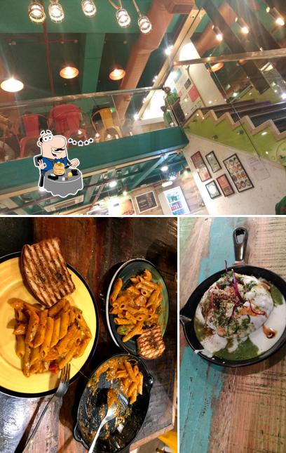 This is the picture displaying food and interior at Kadimi Restaurant M.K. Group