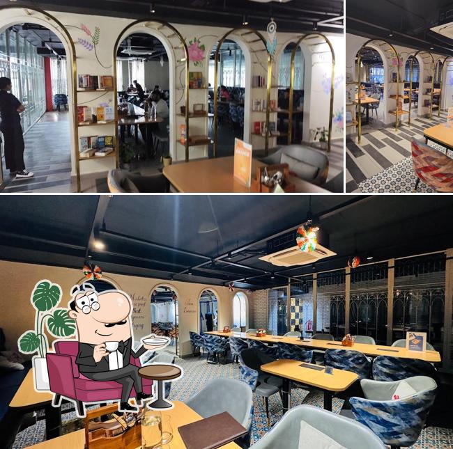 The interior of Lemerian Workin Cafe