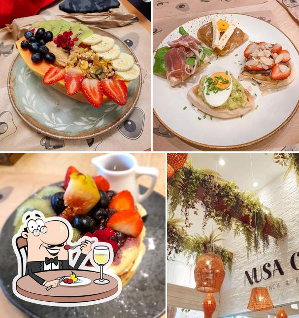 Platos en Nusa Café Bistrô
