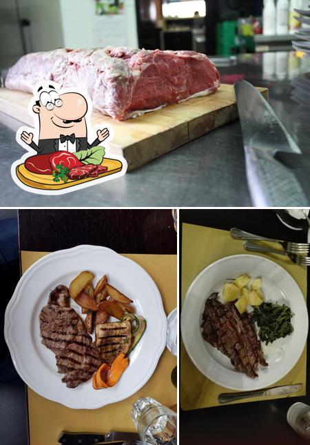 Prova i un pasto a base di carne a Pepe Nero