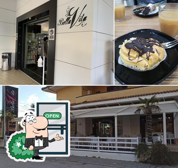 La immagine della esterno e torta di BellaVita Pasticceria