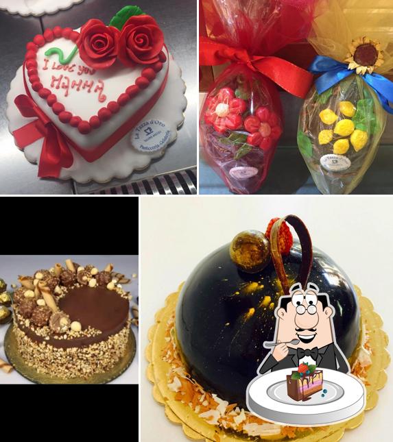 Torta al cioccolato al Bar La Tazza D'Oro