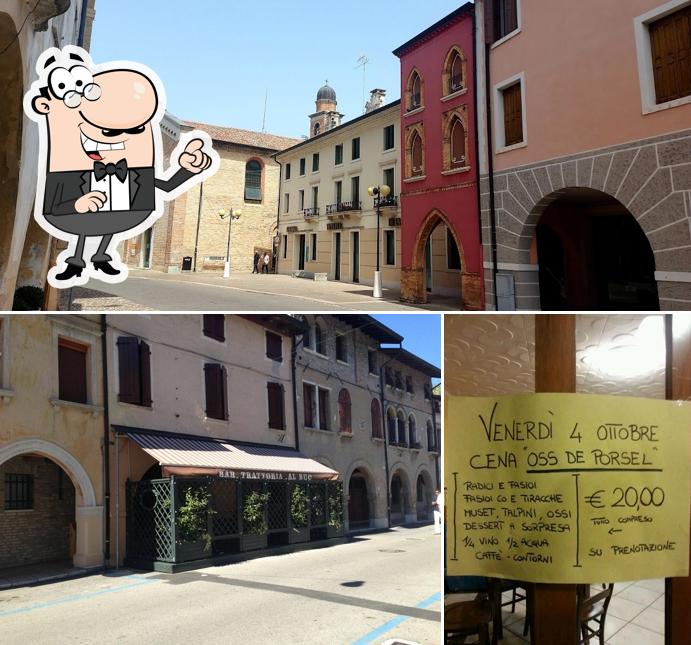 Gli esterni di Osteria Al Buc