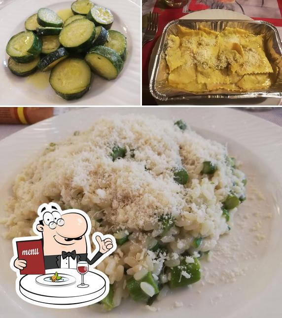 Cibo al Ristorante Albergo Verdi