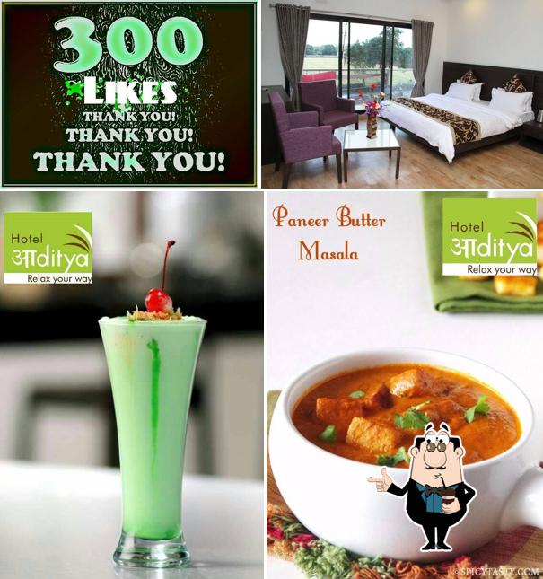 Enjoy a drink at Hotel Aditya