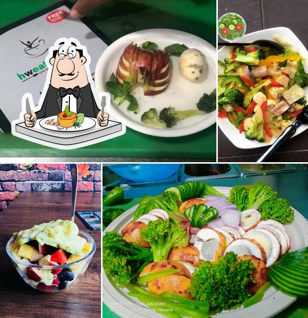 Food at Hwealth Cafe
