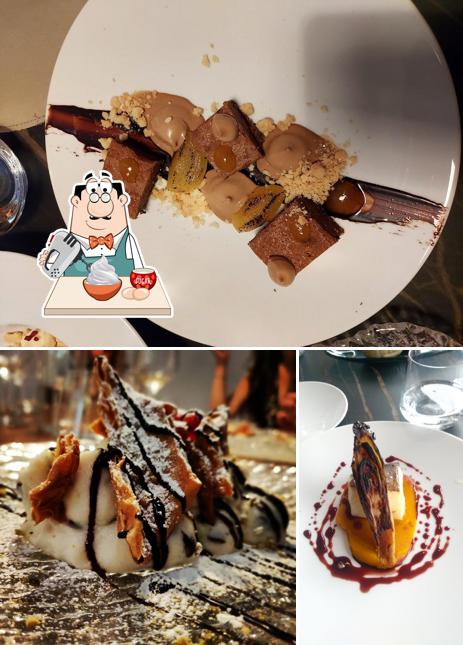 Ristorante - Plancton serve un'ampia selezione di dolci