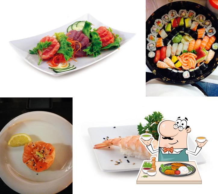 Platti al Sushi bar Cueva