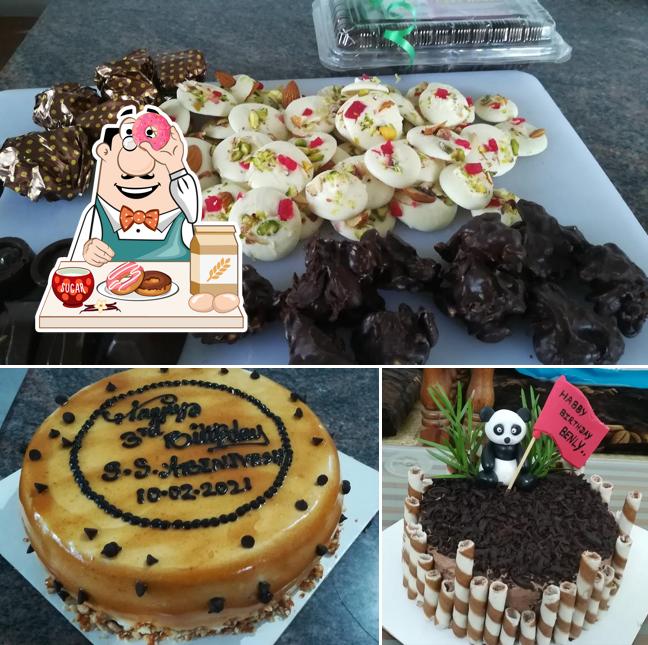 Sweetie cake house offers a number of sweet dishes