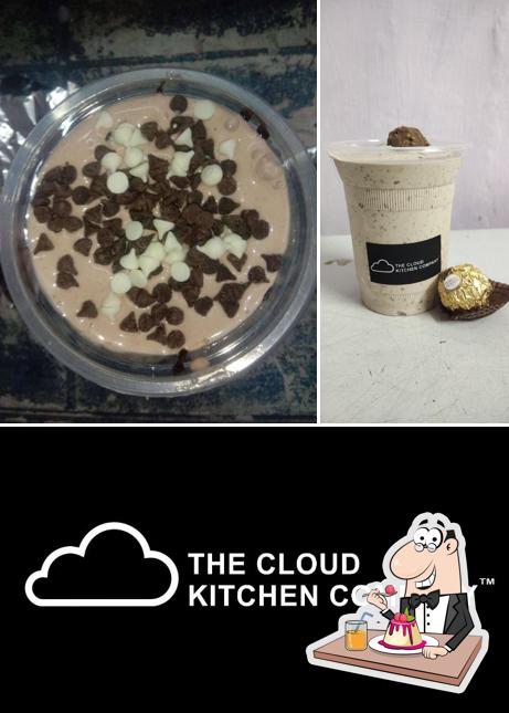 THE CLOUD KITCHEN COMPANY serves a number of desserts