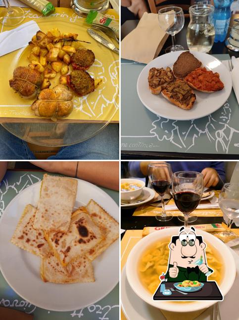 Cibo al Trattoria Giovanna