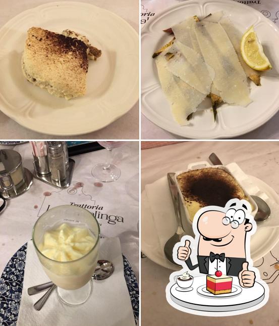 Trattoria La Casalinga offre un'ampia selezione di dessert