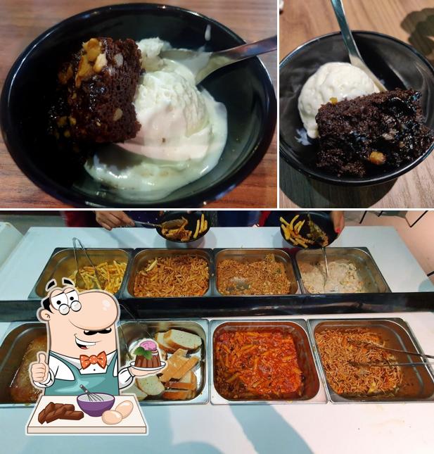 AllinOne Pizza offers a selection of sweet dishes