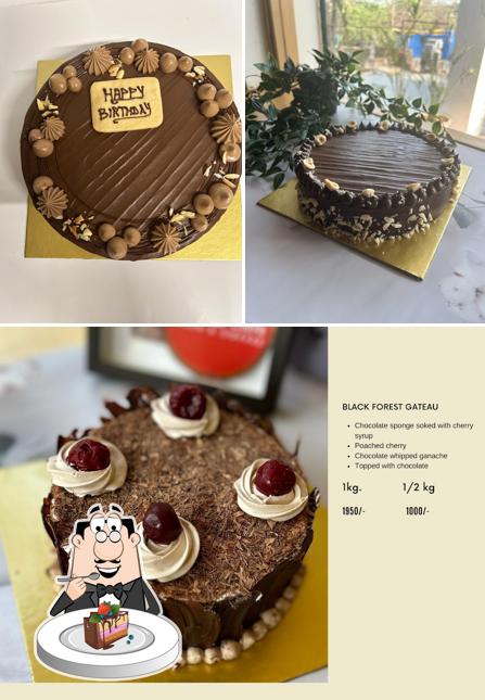 Chocolate cake at Woo Cafe & Cake Shop