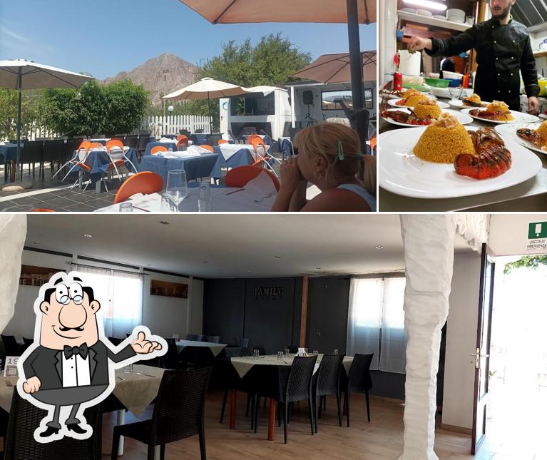Gli interni di TRATTORIA PIZZERIA FAMILY