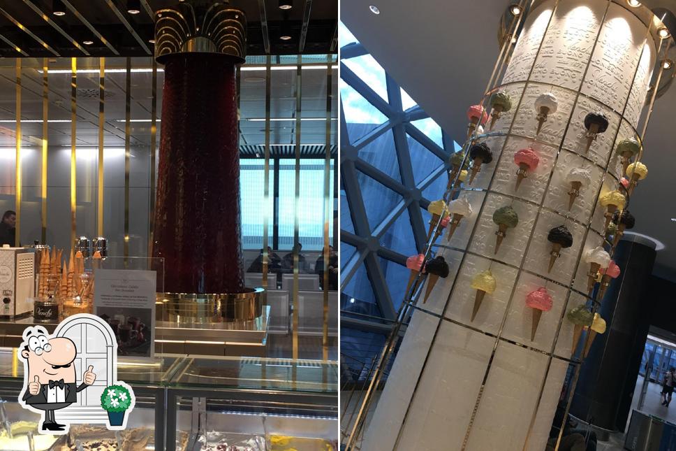Gli esterni di Venchi Cioccolato e Gelato, Aeroporto di Fiumicino Leonardo Da Vinci, Terminal T1A