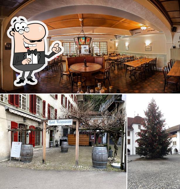 Siediti a un tavolo di Zunfthaus zu Metzgern