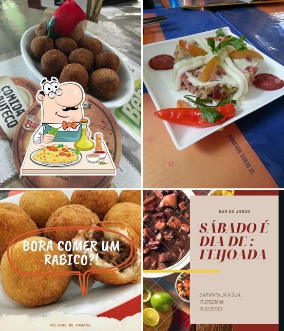 Platos en Bar do Jonas