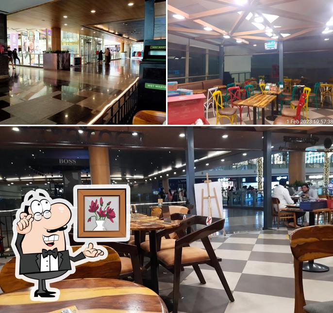 Check out how Chaayos Cafe at Orion Mall looks inside