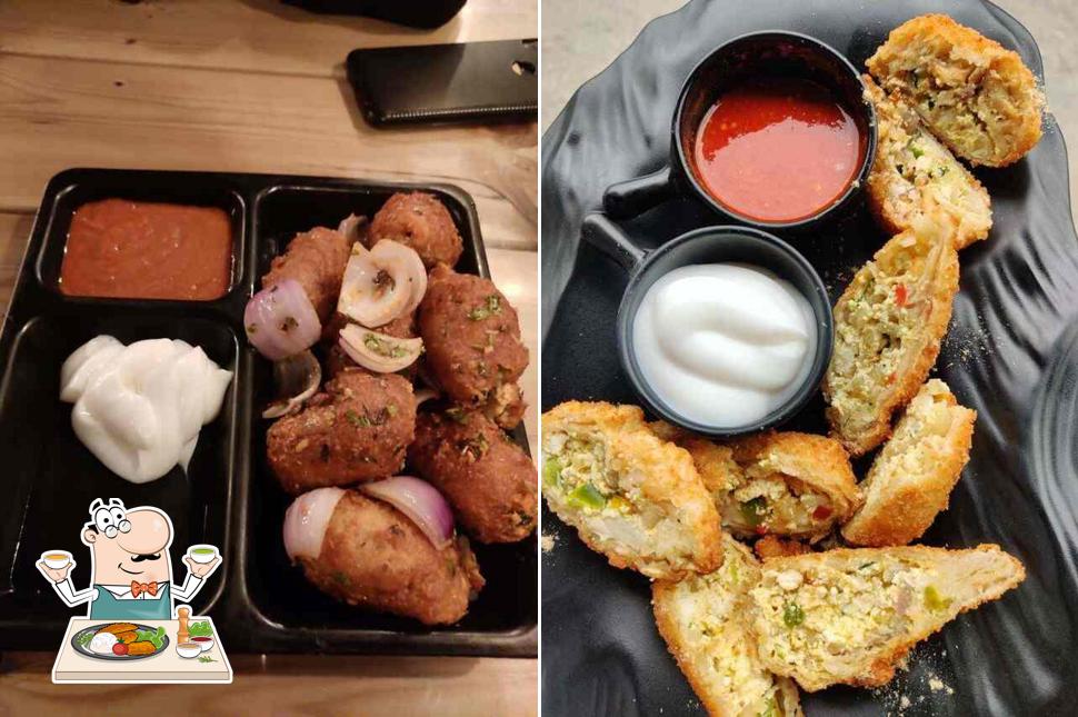 Food at The Crispy Bites (only veg)