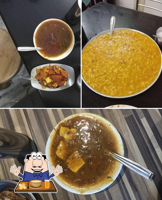 Creme brulee at Punjab House