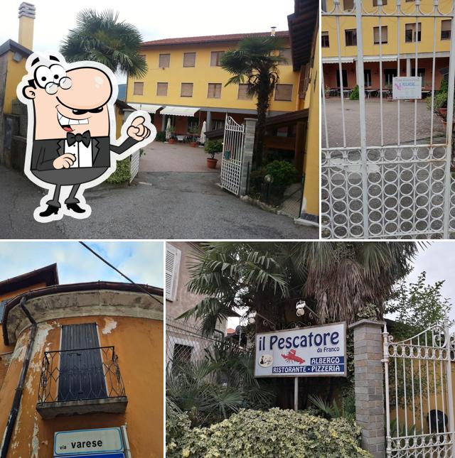 Goditi la vista dall'area esterna di Albergo Ristorante Il Pescatore
