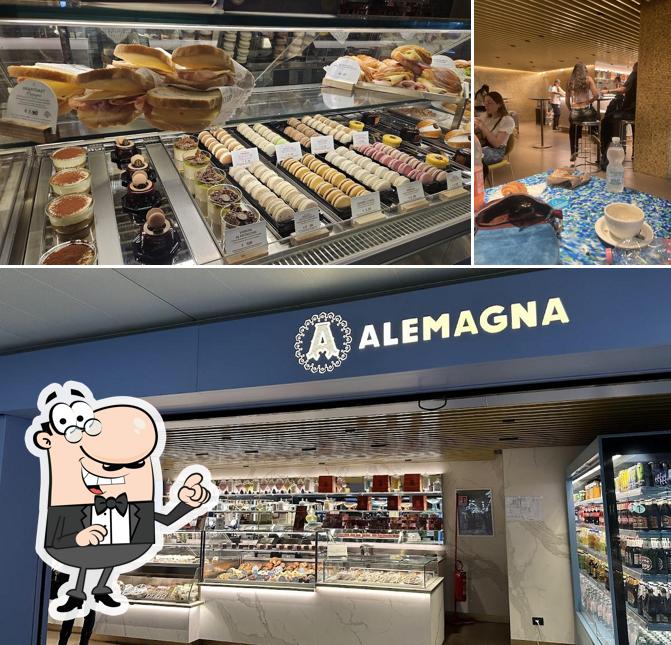 Siediti a un tavolo di Alemagna caffè e pasticceria