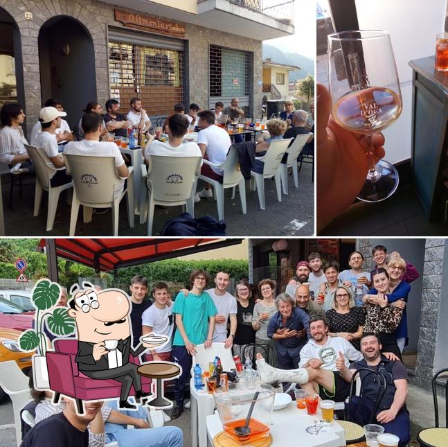 Gli interni di Bar Castello