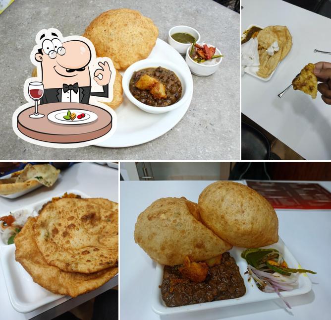 Meals at Bhole Chature