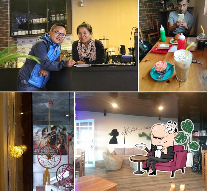 The interior of Cafe Cupcake