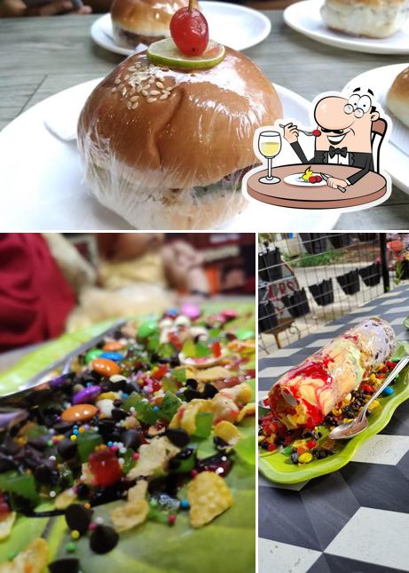 Food at Spotify cafe 44