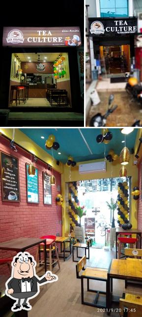 The interior of Tea culture