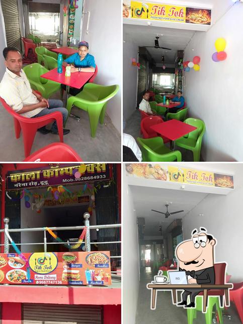 The interior of Tik tok cafe Dudu