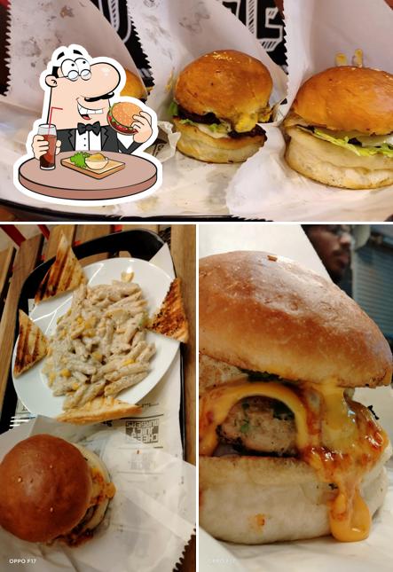 Cheesy Juicy Burgers Madurai’s burgers will suit a variety of tastes