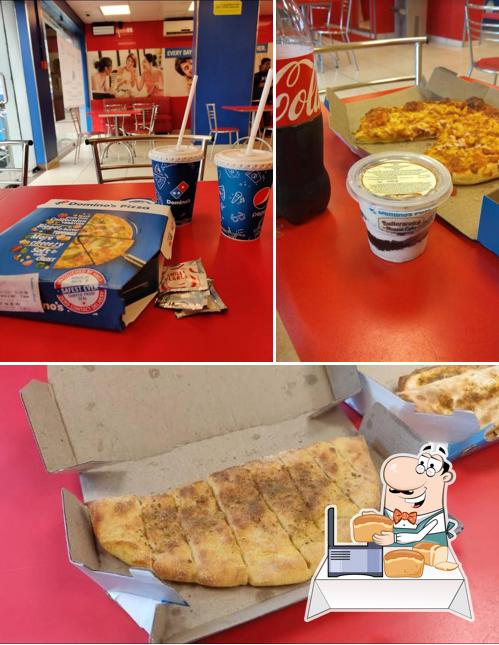 Garlic bread at Domino's Pizza Ambalamukku, Thiruvananthapuram