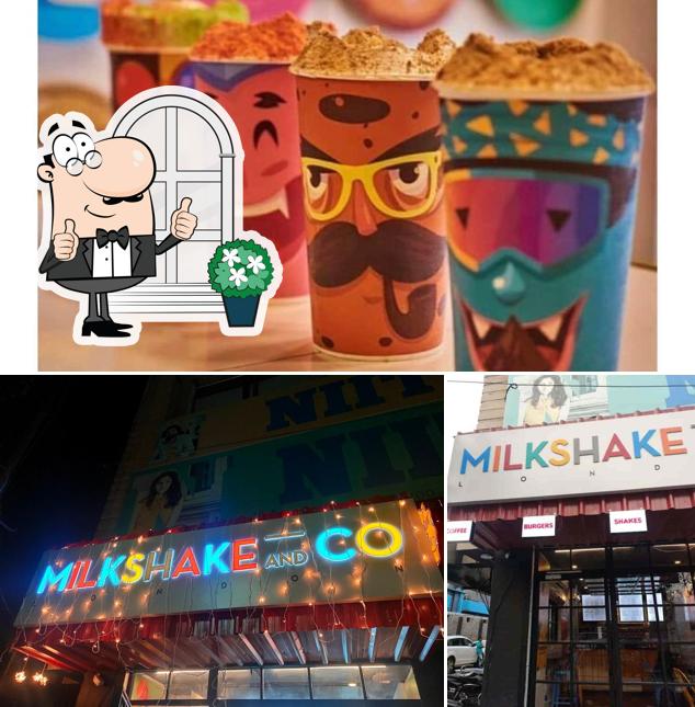 The exterior of Milkshake And Co