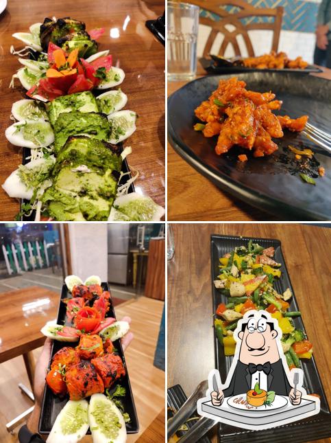 Food at Mr. Grill