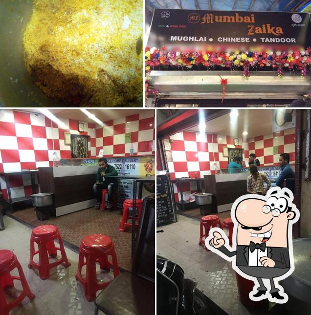 The interior of Mumbai Zaika