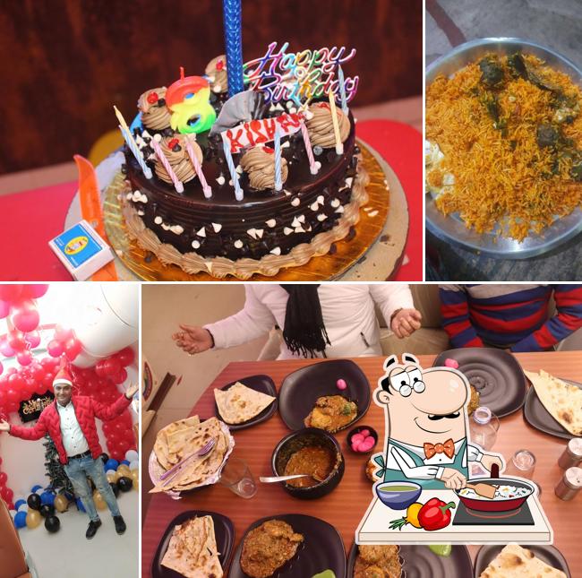 Paella at My First Flight Restaurant