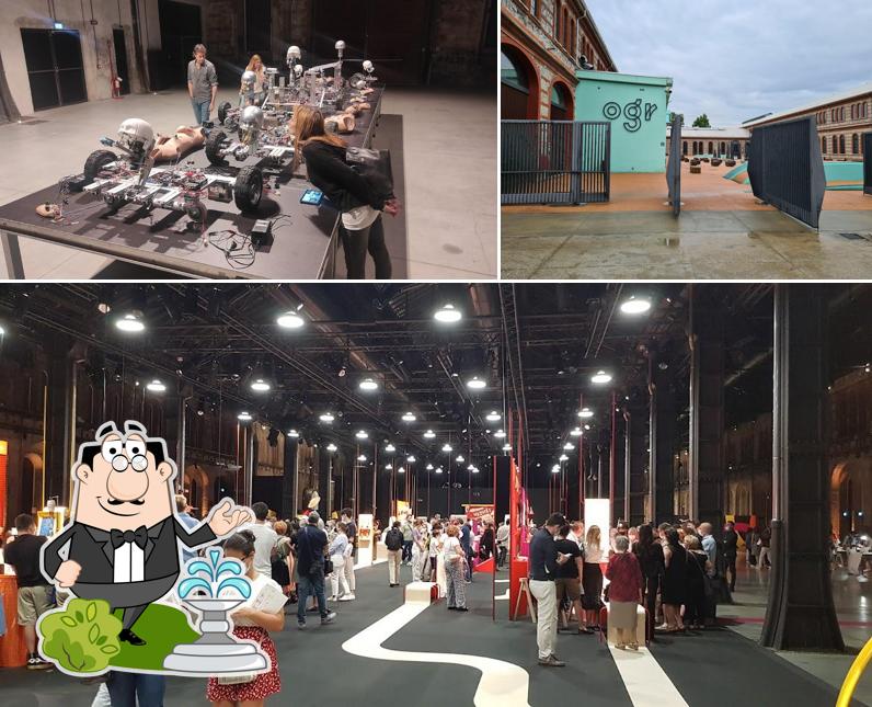 La foto della esterno e cibo di OGR - Officine Grandi Riparazioni