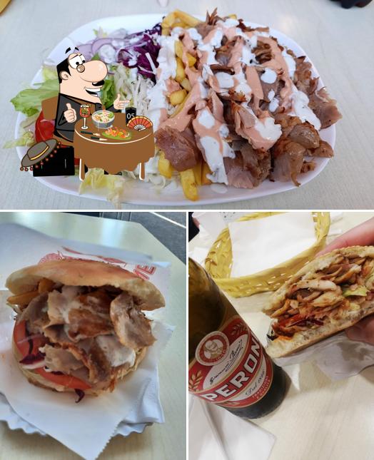 Platti al Pizza Edessa Kebab